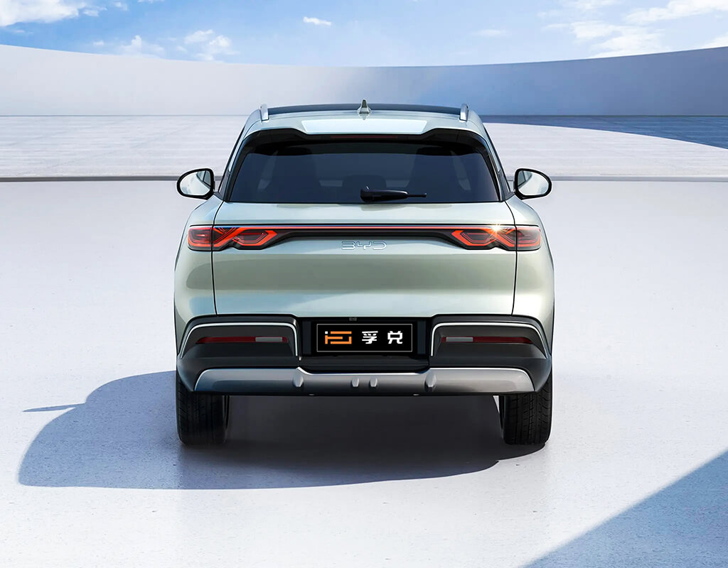 BYD Yuan Up — Rear View